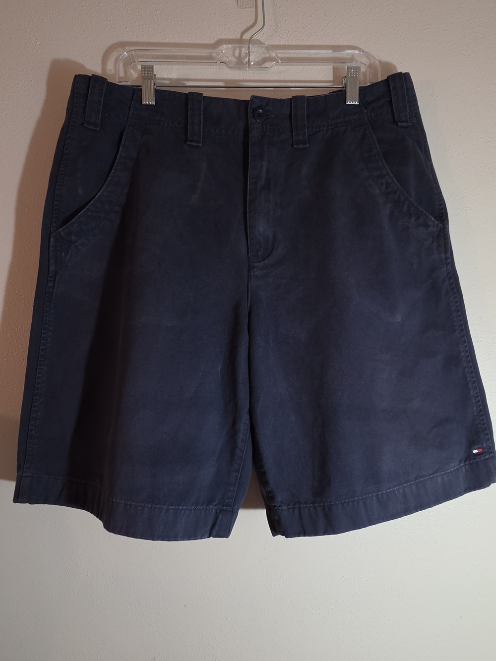 Tommy Hilfiger Men's Navy Cotton Shorts